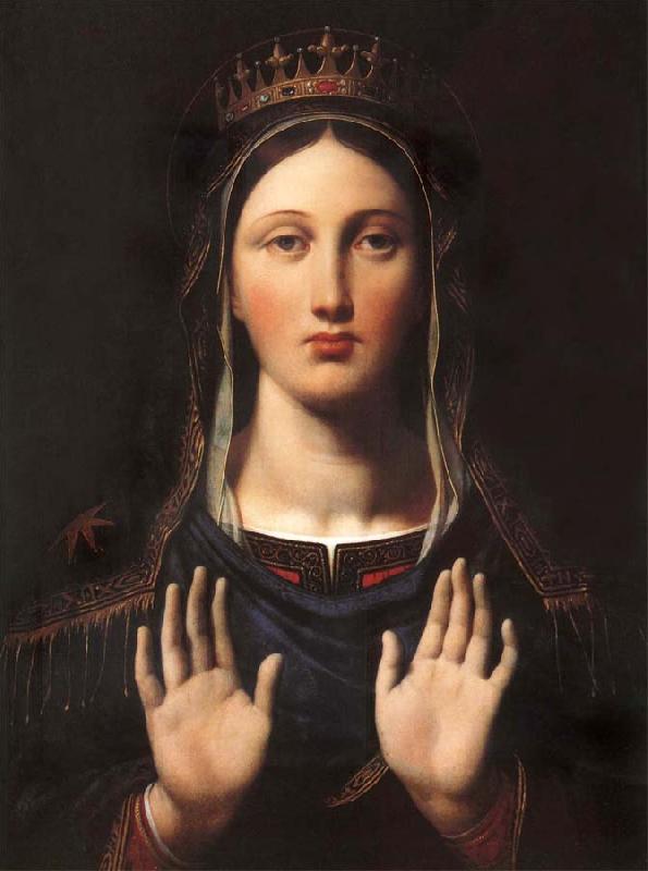 Jean-Auguste Dominique Ingres The Virgin crowned